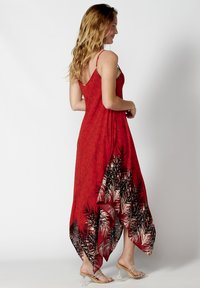 Koroshi SUMMER HIGH  - Rochie maxi - rojo red