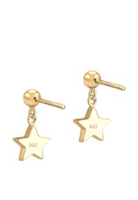 Elli SPARKLING STAR ASTRO - MIT KRISTALLEN VON SWAROVSKI® - Örhänge - gold-coloured