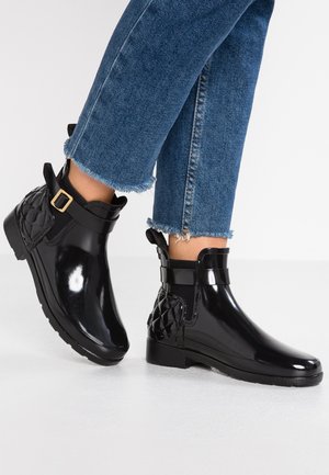 GLOSS QUILT CHELSEA VEGAN - Wellies - Wellies - black
