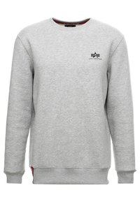BASIC SMALL LOGO - Sweatshirt - grey heather