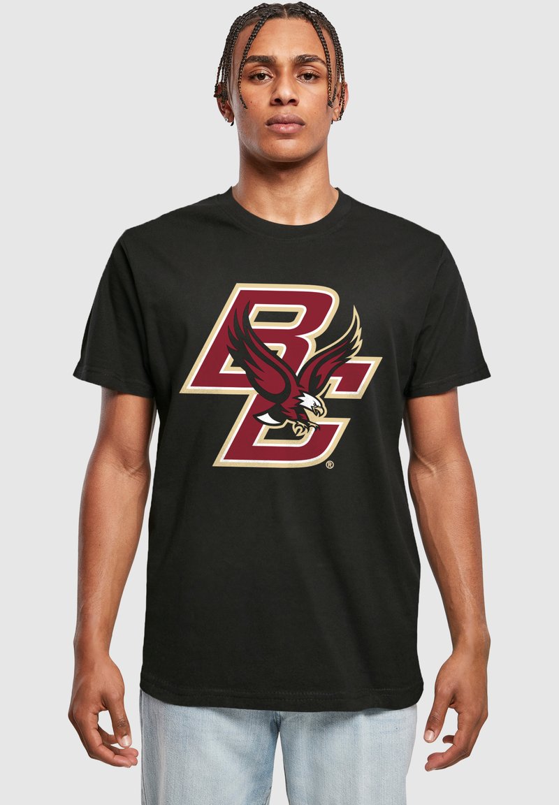 Merchcode BOSTON COLLEGE-EAGLES - T-shirt imprimé - black