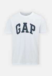 GAP EVERYDAY SOFT BASIC LOGO - T-Shirt print - white global