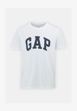 GAP EVERYDAY SOFT BASIC LOGO - Print T-shirt - white global