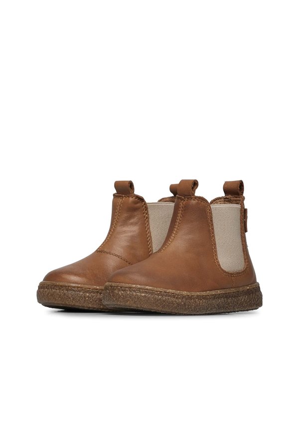 Stiefelette – cognac