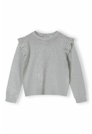 FRILL SLEEVES - Jumper - grey