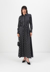 Pinko SARTU'  - Skjortekjole - nero/bianco