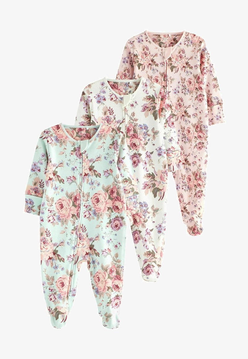 Next TWO WAY ZIP 3 PACK - REGULAR FIT - Šliaužtinukai - floral