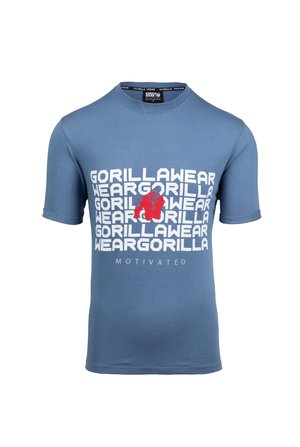 BRADLEY - Print T-shirt - blue