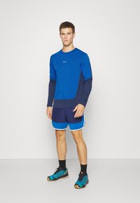 icebreaker MERINO ZONEKNIT - Långärmad tröja - BRIGHT BLUE