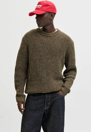 JORBLEECKER CREW NECK  - Jumper - canteen