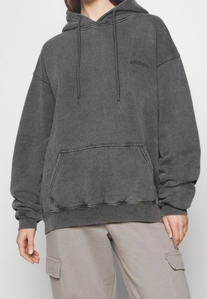 Felpa con cappuccio - dark grey