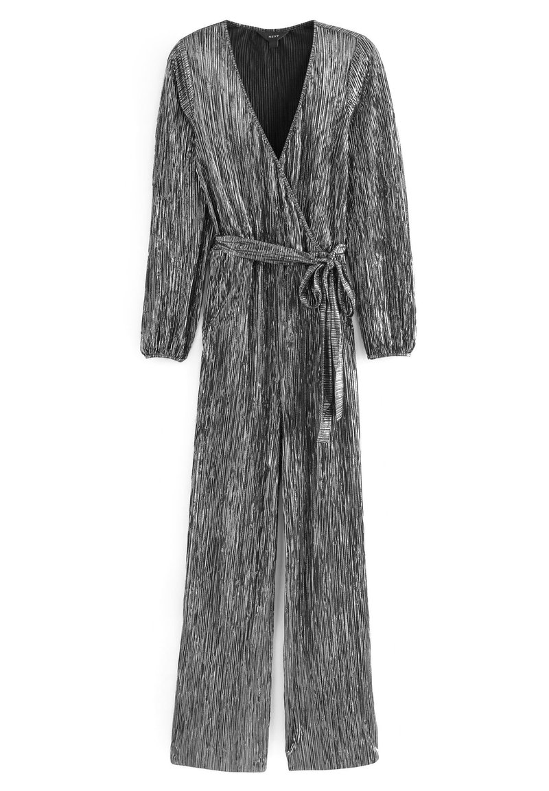 Next Jumpsuit zilverkleurig