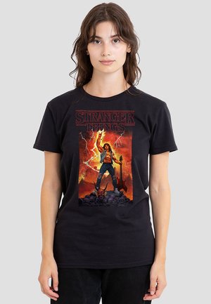 STRANGER THINGS ROCK OF EDDIE MUNSON - Print T-shirt - black
