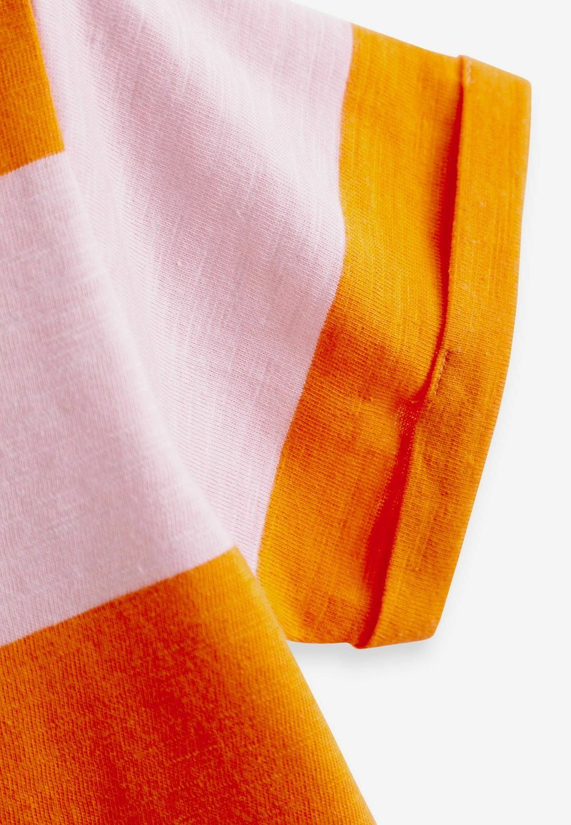 Kinder T-Shirts | Next SHORT SLEEVE T-Shirt print orange pink stripe/orange - CK36224 Kinder T-Shirts | Next SHORT SLEEVE T-Shirt print orange pink stripe/orange - CK36224