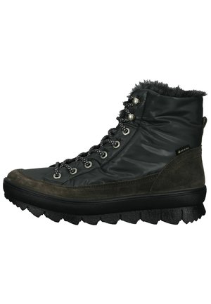Schnürstiefelette - ossido grau