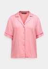 AMOURETTE JACQUARD BOYFRIEND - Haut de pyjama - cherry rose