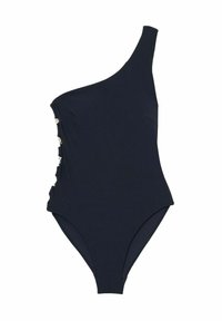 Reiss MARLOWE ONE SHOULDER - Fürdőruha - navy