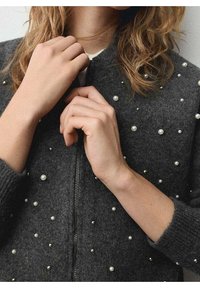 Mango Overgangsjakke - mottled light grey