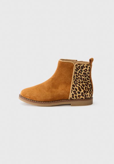 TRIP BACK - Bottines - caramel/leo fauve