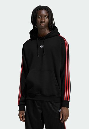 HD LOOSE - Felpa con cappuccio - black