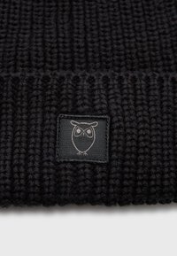KnowledgeCotton Apparel HAT UNISEX - Beanie - black jet