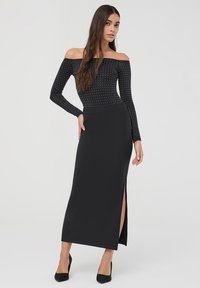 Terranova A CON STRASS - Maglietta a manica lunga - nero