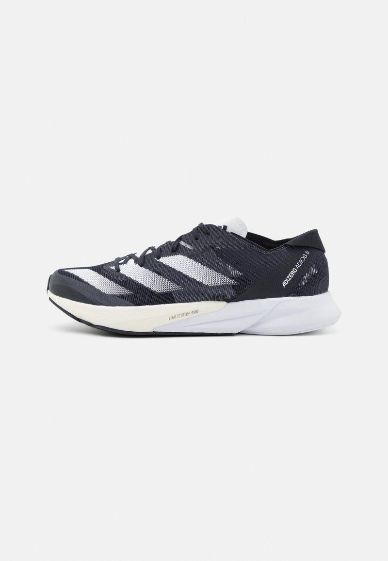 adidas Performance ADIZERO ADIOS 8 - Sapatos para corrida em estrada - carbon/footwear white/core black