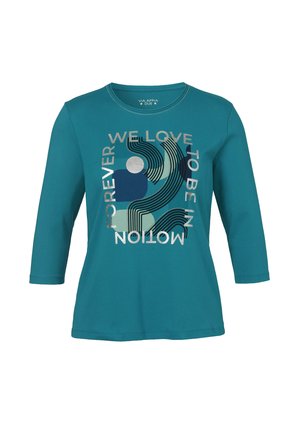 RUNDHALS MOTIV - Longsleeve - grün