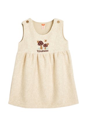 EMBROIDERED  - Vardagsklänning - beige