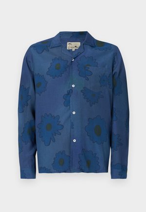 Bather BLOOMSCAPE CAMP SHIRT - Camicia - sapphire