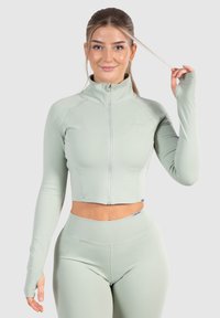 Smilodox CROP ADVANCE PRO - Trainingsjacke - grün