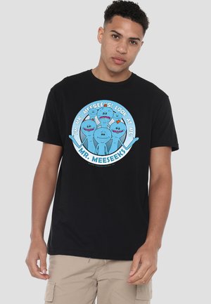 Cotton Soul, RICK AND MORTY MR MEESEEKS - Print T-shirt - black