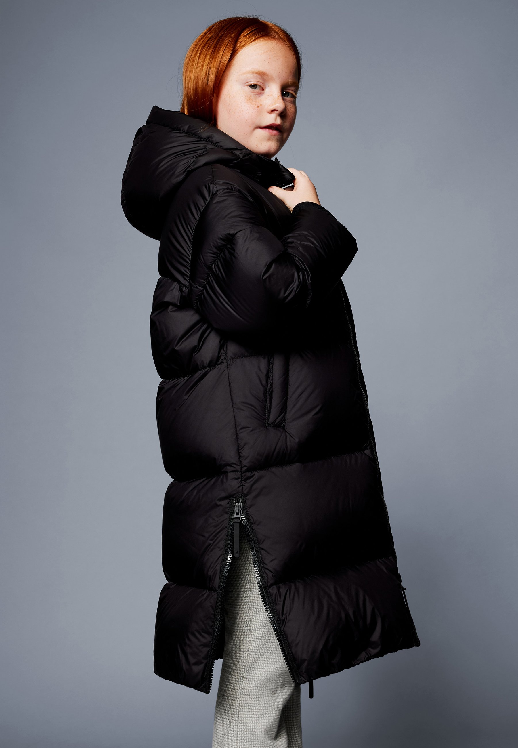 Il Gufo PUFFER STRAIGHT UNISEX - Down coat - black - Zalando 