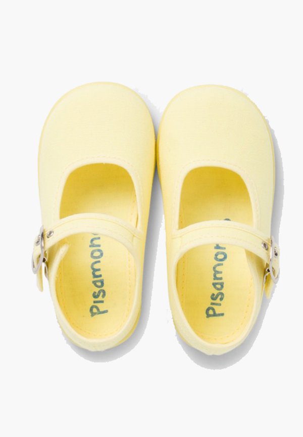 TELA HEBILLA – Lauflernschuh – amarillo limón