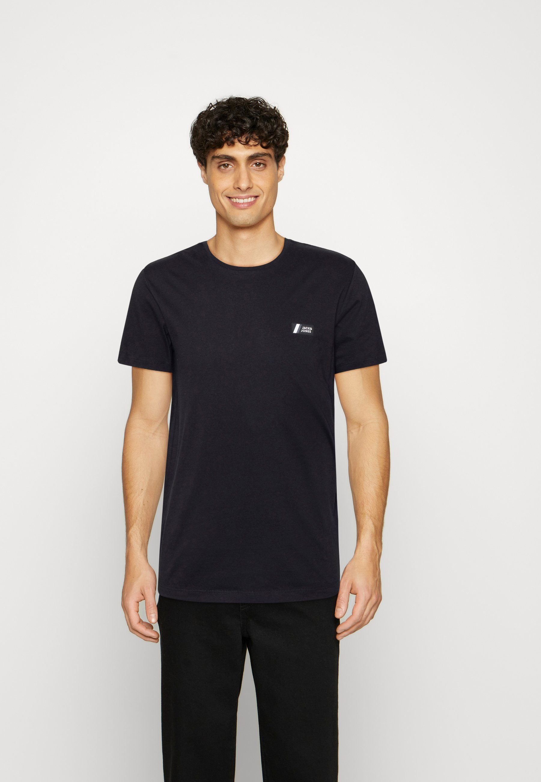 Zwarte Basic T-shirts heren online 