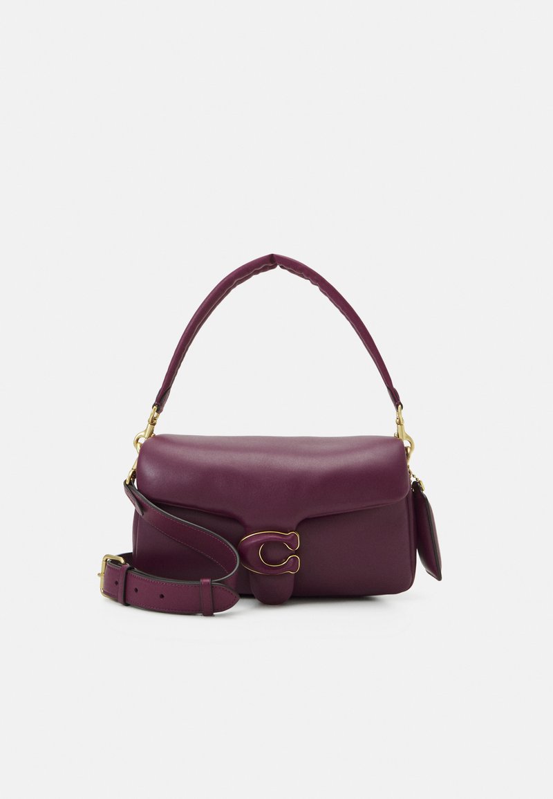 COACH COVERED CLOSURE PILLOW TABBY SHOULDER - Handbag - deep berry