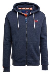 Superdry & Co Felpa con zip - dark blue