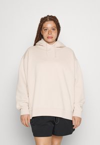 Nike Sportswear Sweatshirt com capuz - sanddrift/white