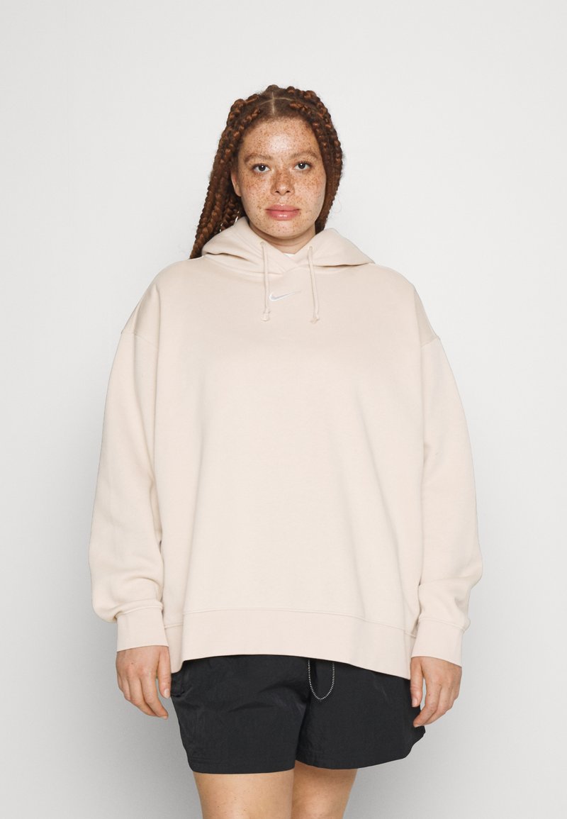 Nike Sportswear Sweatshirt com capuz - sanddrift/white