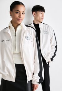 Carlo Colucci JACKET UNISEX - Træningsjakke - offwhite