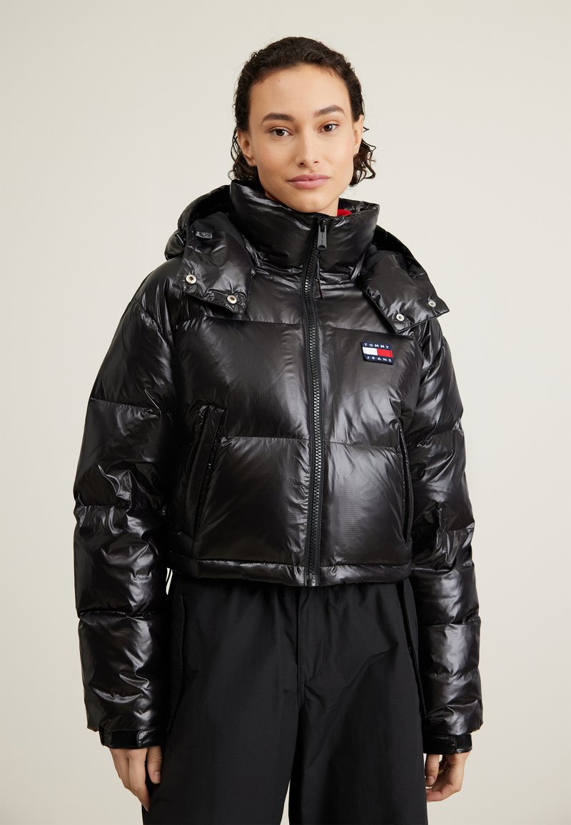 Tommy Jeans - ALASKA PUFFER - Untuvatakki - black, Suurenna