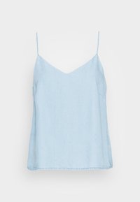 ONLY ONLPEMA CAMMI SINGLET - Top - light blue denim