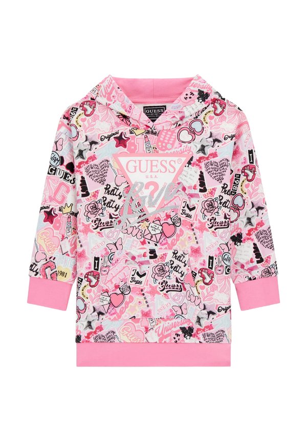 LOGO DREIECK - Freizeitkleid - mehrfarbe rose