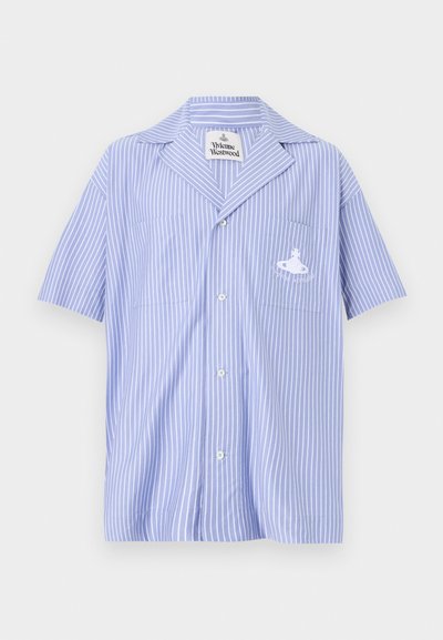 Vivienne Westwood CAMP SHIRT - Shirt - white/blue