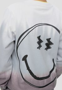 s.Oliver À IMPRIMÉ SUR LE DEVANT ET AU DOS - Sweater - grau meliert