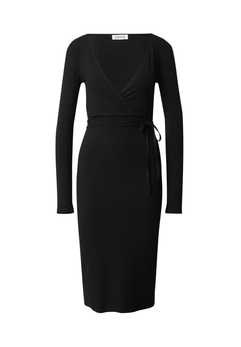 EDITED Gebreide jurk zwart EDITED Gebreide jurk zwart