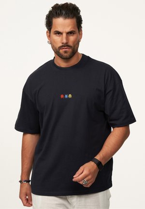 T-Shirt print - navy