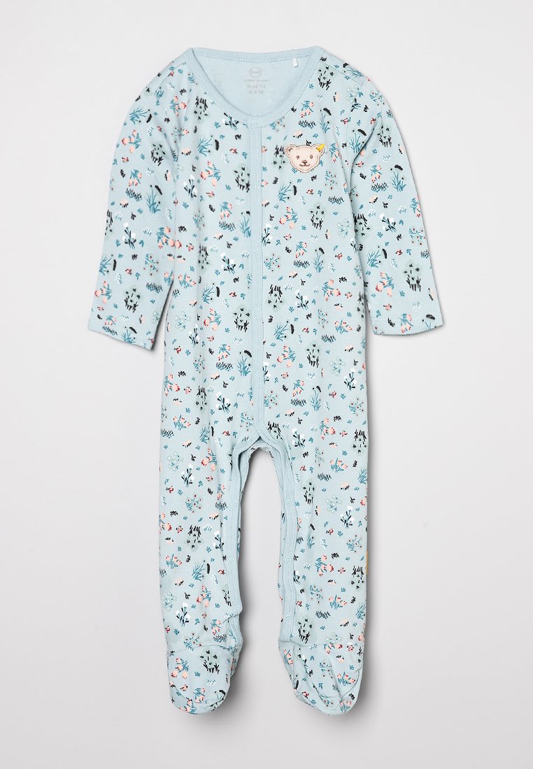 Steiff Kruippakje blauw Steiff Kruippakje blauw