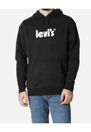 Mikina s kapucí - black