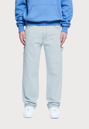 DAULE BAGGY WORKWEAR - Baggy Jeans - sand washed blue